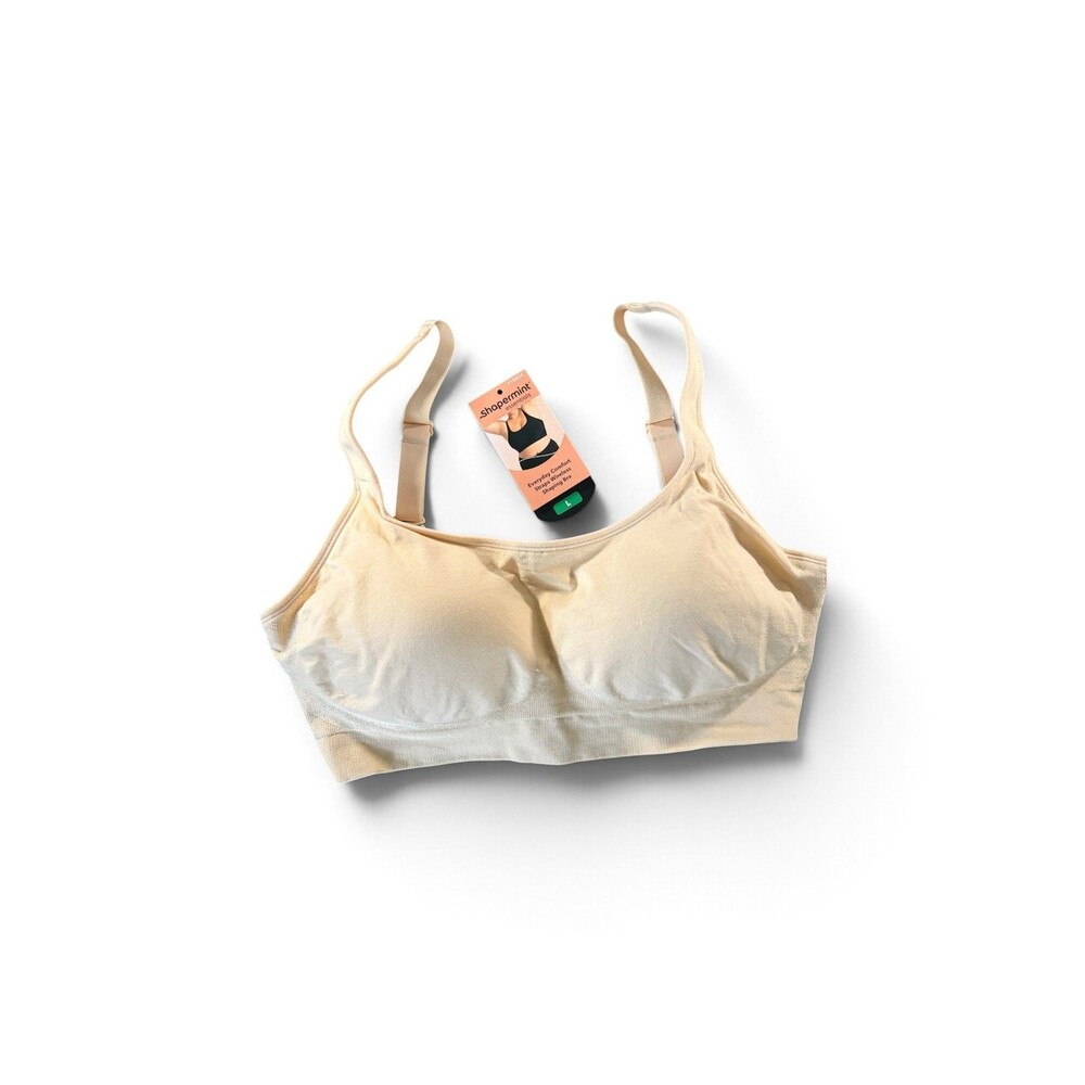 Truekind Shaper Bra Large Beige Daily Comfort Wirefree Women
